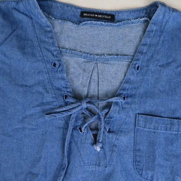 BRANDY MELVILLE DENIM TOP - Picture 3 of 7